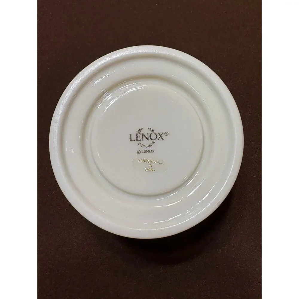 Lenox Ivory China Votive Tea light Holders Set of 2